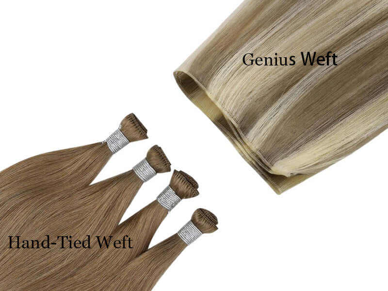 Genius Weft Vs Hand-Tied Weft: How to Choose the Right Weft Hair Extensions for Your Clients - BetterHairExtensions