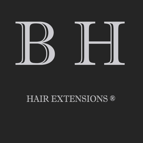 better hair logo with black and white